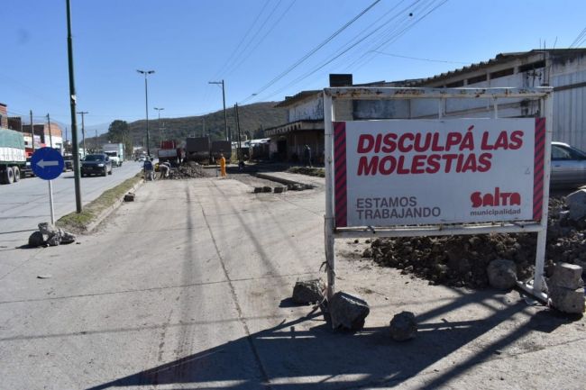 Obras de repavimentación