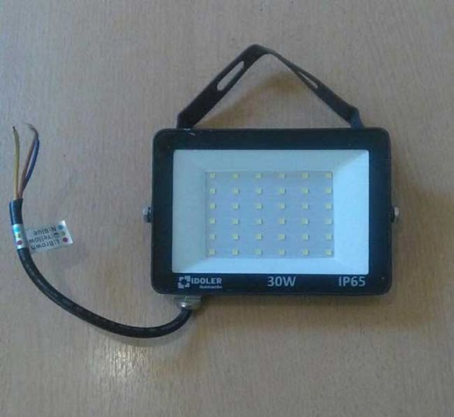 El reflector recuperado