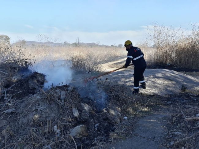 Incendio de pastizales