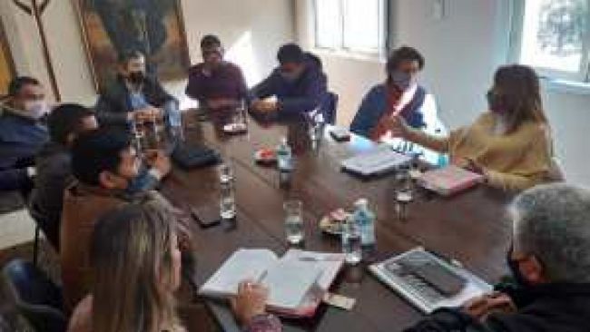 Reunión en el Senado