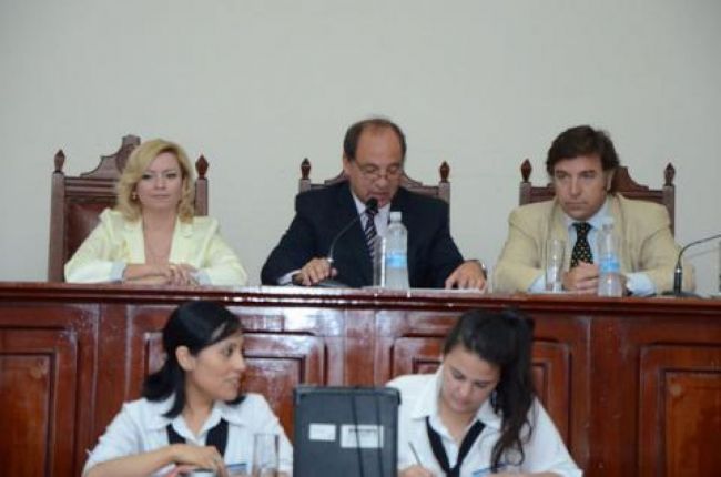 Las autoridades del Concejo