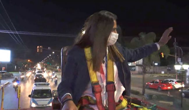 Valentina ya está en Salta  Crédito foto: Sport Salta