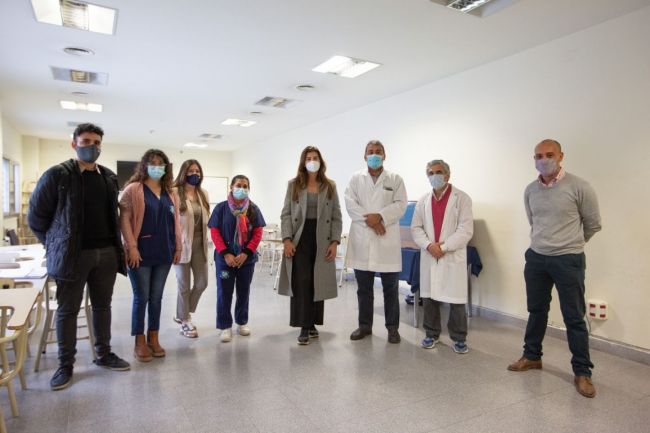 Autoridades en el Hospital