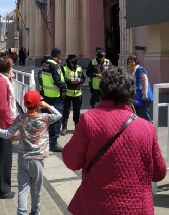 Procesión y seguridad