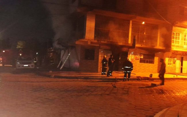 Incendio en el norte