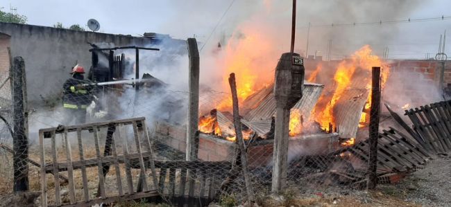 Fuego en La Ciénaga