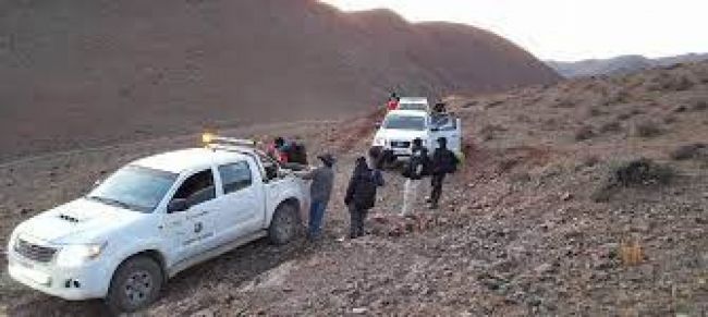 Búsqueda por tierra y aire