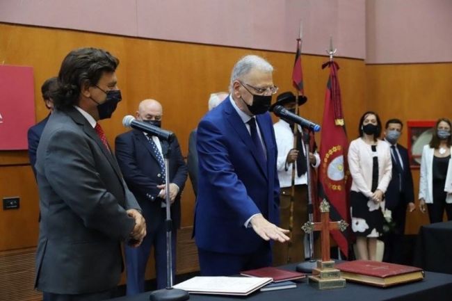 Sergio Chibán jura como Secretario de Deportes