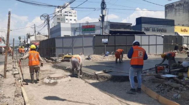 Obra en Calle Ituzaingó