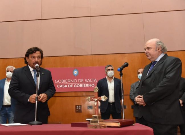 Jura del nuevo ministro de seguridad