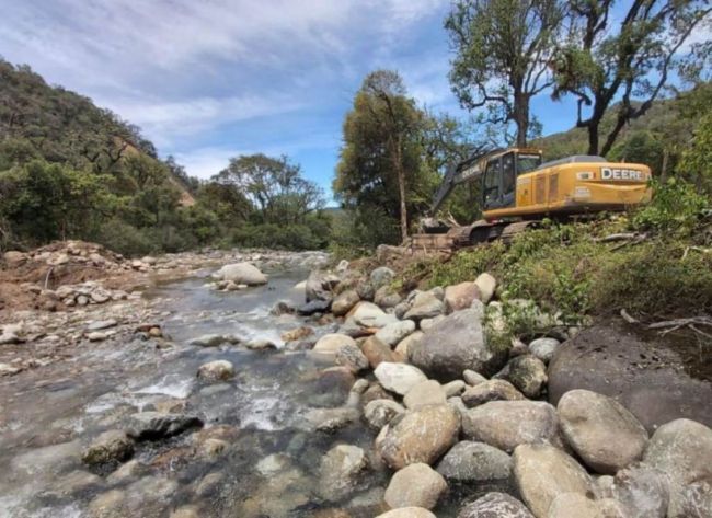 Construcción de puentes en ruta 7