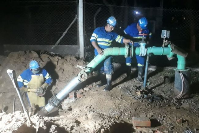 Trabajos en cañerías