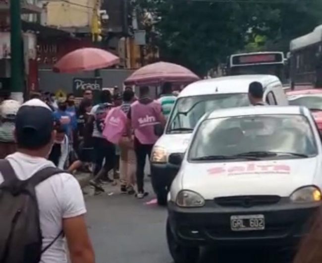 Momento de la agresión