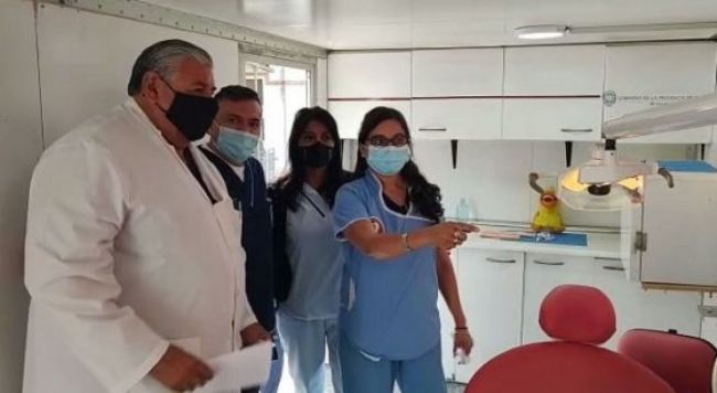 Ministro Esteban en el inicio de la campaña