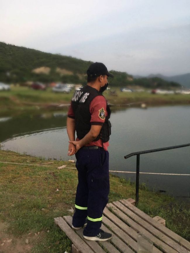 Operativo en el dique