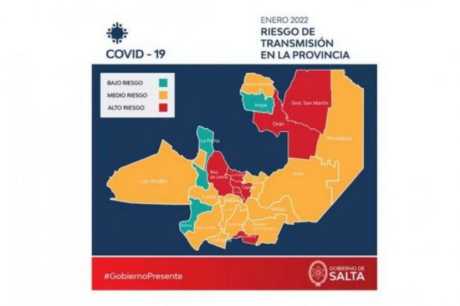 Mapa de riesgo epidemiológico