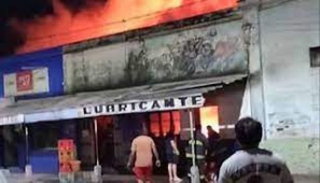 Intervinieron varias dotaciones de bomberos