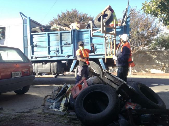 Operativo de descacharrado