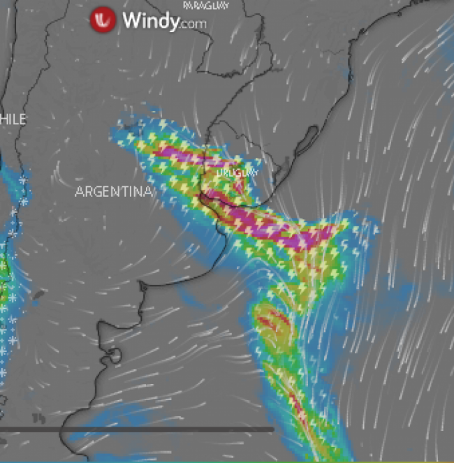 País bajo alerta meteorológica