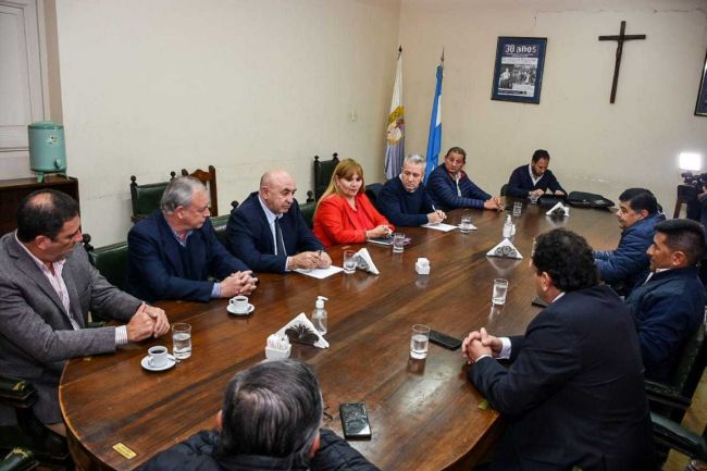 Reunión en el Senado