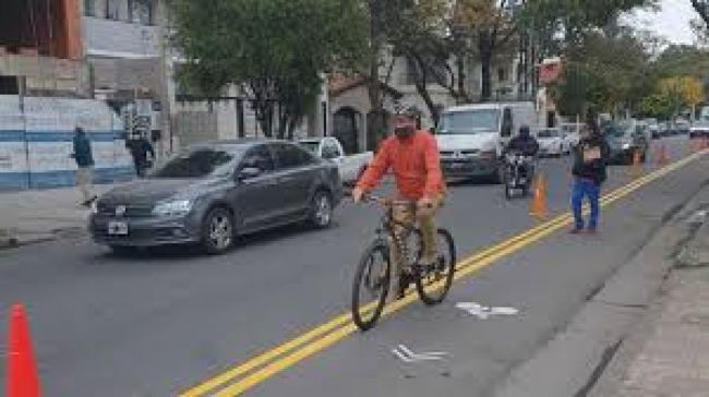 La gente apeló a la caminata, el auto y la bicicleta