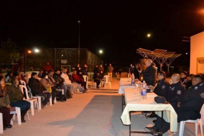 Vecinos autoconvocados reclamaron más seguridad