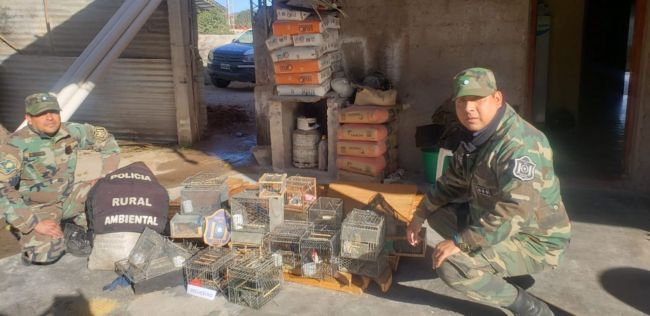 Operativo de la policía rural