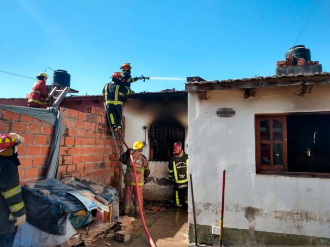 Incendio en Valdivia