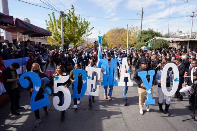 Acto en B° 25 de mayo