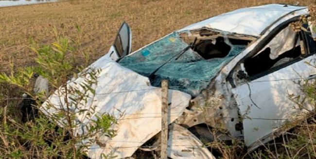 Daño total en el auto