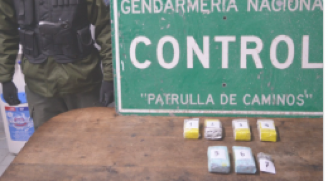 La droga secuestrada