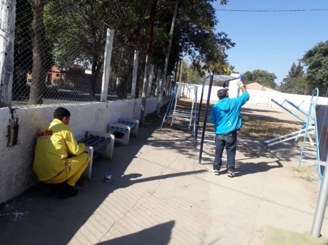 Arreglos en espacios públicos