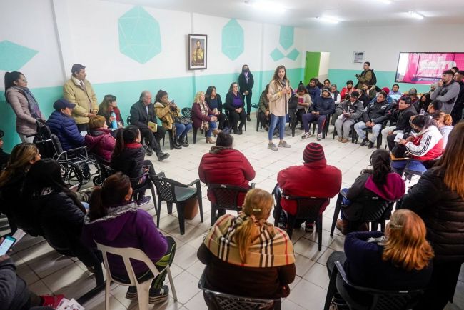 Participaron vecinos de la zona este