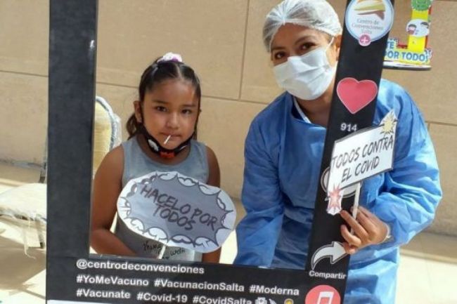 Tercera dosis para niños