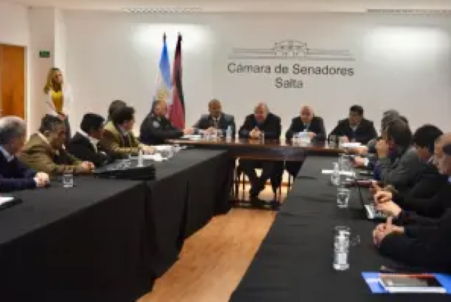 Reunión con el ministro Cornejo