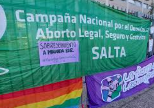 Una de las protestas por el caso de la médica