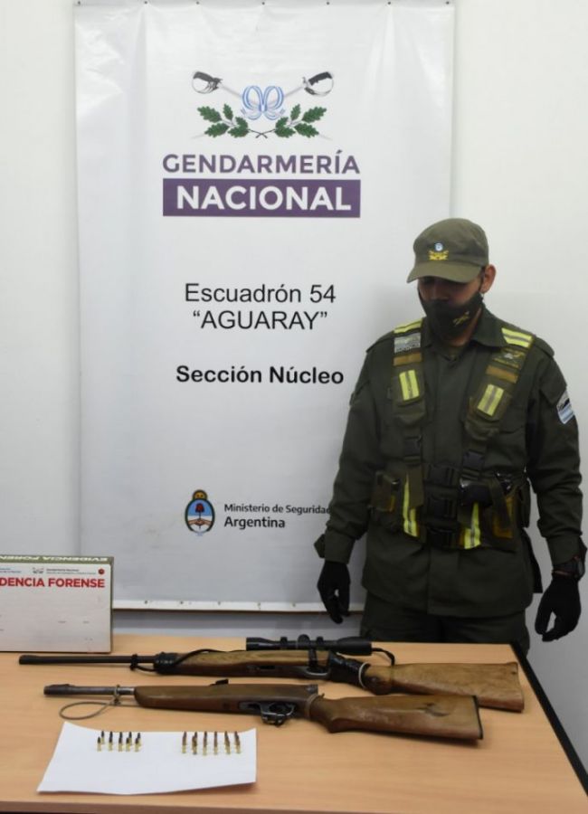 Operativo en Aguaray