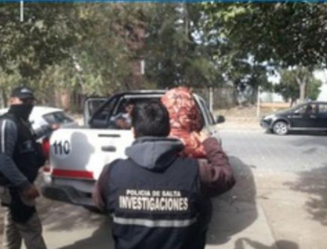 Uno de los allanamientos