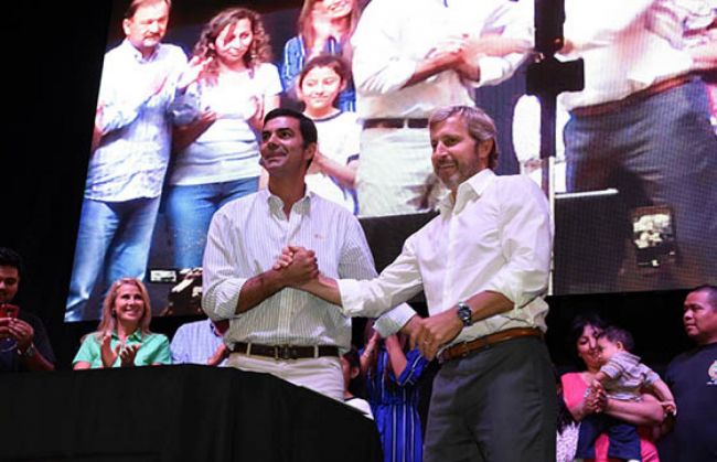 Urtubey firma el convenio con el ministro del Interior