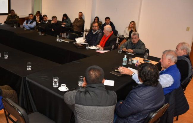 Reunión en el Senado