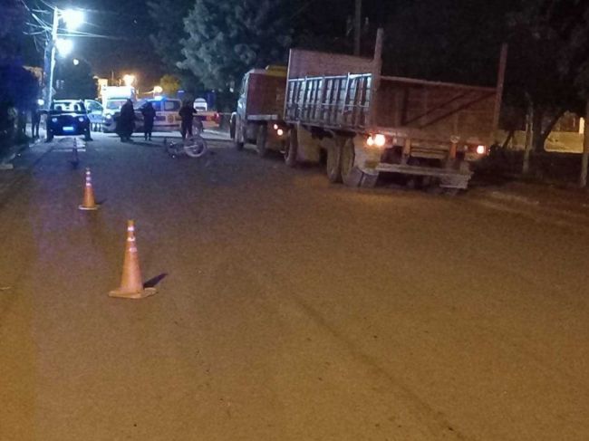 Otra víctima de un siniestro vial