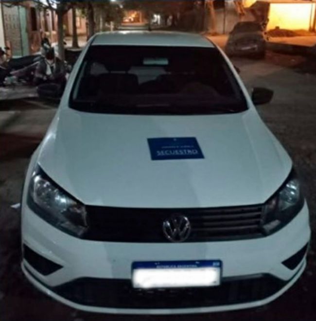 Camioneta recuperada