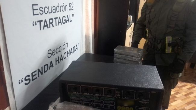 La droga secuestrada