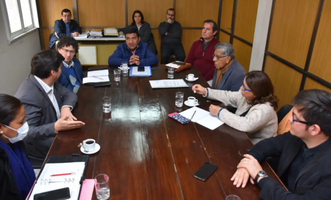 Reunión en el Senado