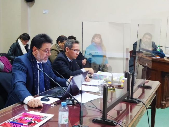 Fiscales durante el alegato