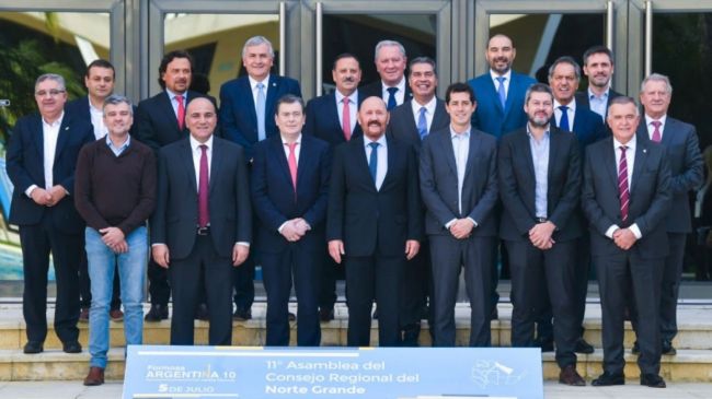 Previamente se reunieron los vicegobernadores