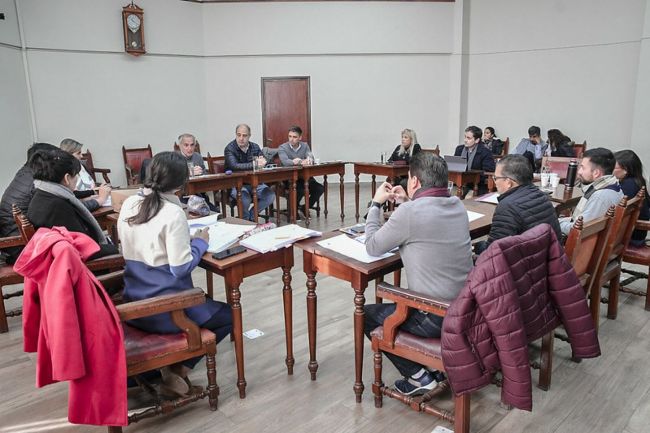 Reunión en el Concejo