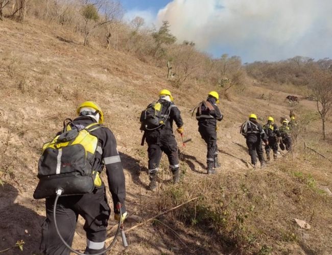 Incendios de pastizales