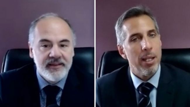 Los fiscales Mola y Luciani