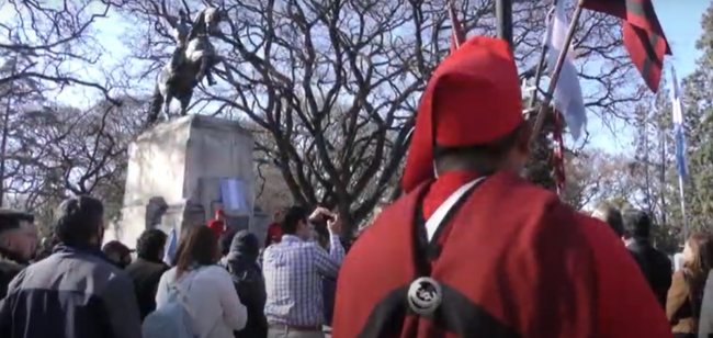 Acto en homenaje al Padre de la Patria
